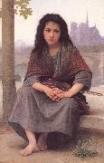 William-Adolphe Bouguereau The Bohemian oil on canvas